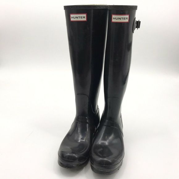 Hunter Shoes - Hunter Original Gloss Tall Rain Boots US Size 8